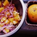 Ensalada cebolla y naranja