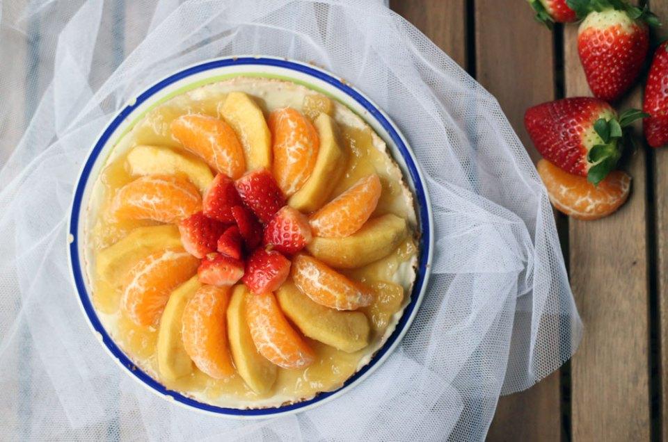 Sable breton con fruta