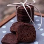 Galletas sablé de chocolate