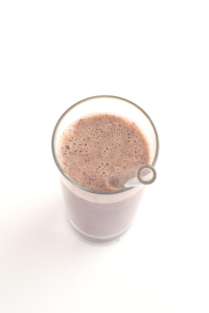 Como hacer Batido de Arandanos | danzadefogones.com