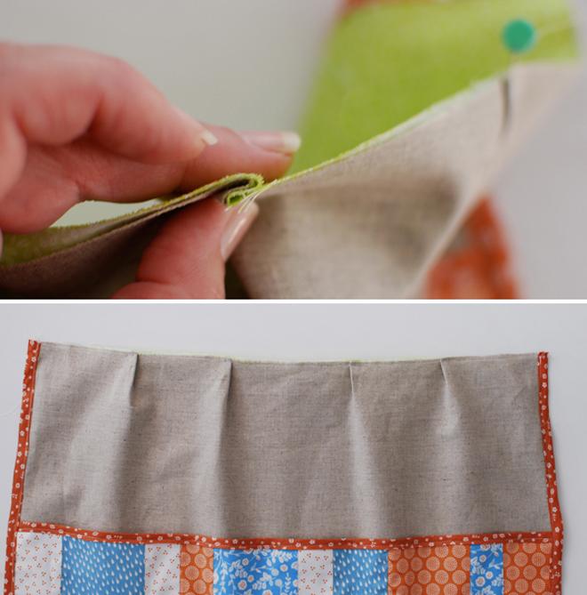 Dailylike Apron with Pocket - Step 14