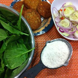 ingredientes 300x300 Tortillas de Espinacas