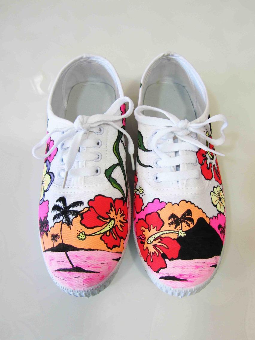 adoraideas, zapatillas decoradas,zapatillas personalizadas