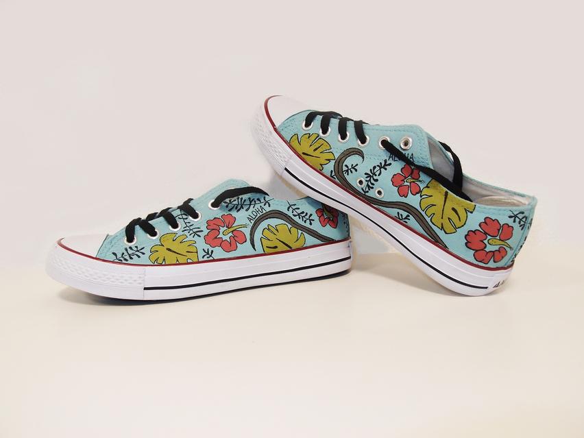 adoraideas, zapatillas decoradas,zapatillas personalizadas