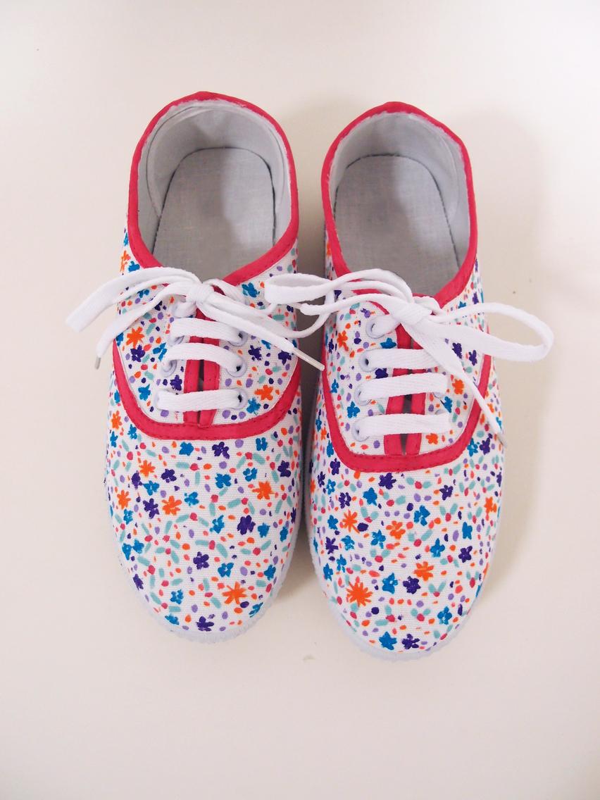adoraideas, zapatillas decoradas,zapatillas personalizadas