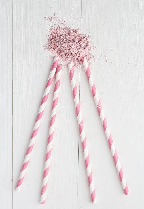 pajitas para decorar una merienda para niños