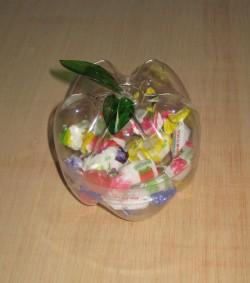 Rellenamos el dulcero con caramelos