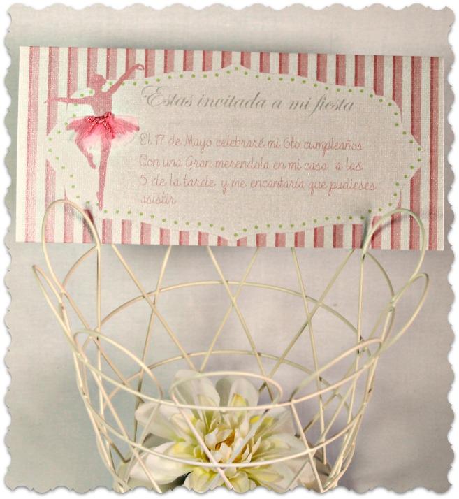 invitación de cumpleaños