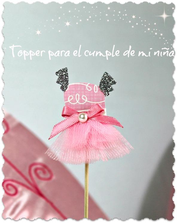 topper fiesta bailarina