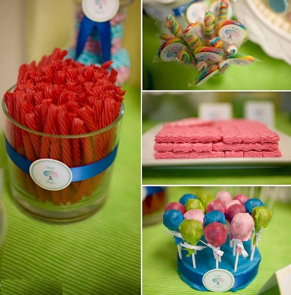 cake pops y golosinas