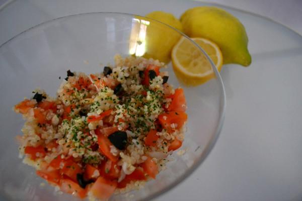 ensalada de quinoa fresca verano