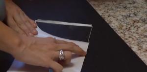 recorte para inodoro marcando