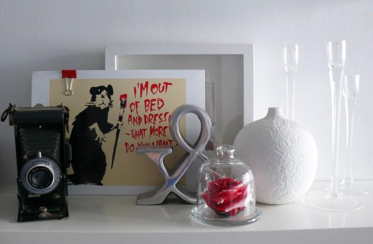 Detalle estante para zapatos