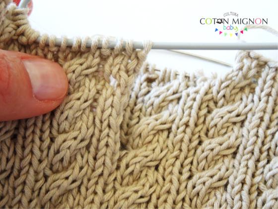 Primer ojal de espalda chaleco culturacotonmignon