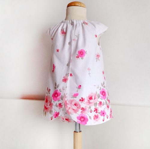 vestido bebé- patronesmujer