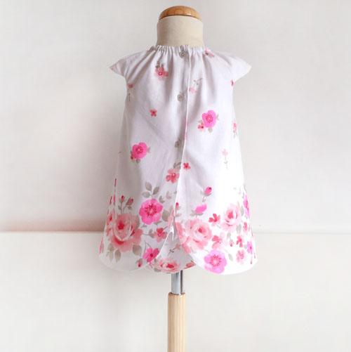 vestido bebé- patronesmujer