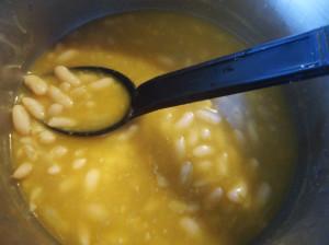 Preparación Alubias Blancas con Almejas 3