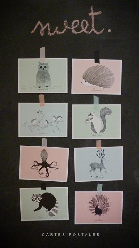 animales del bosque para decorar