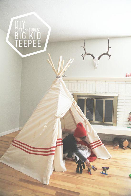 DIY Kid Teepee