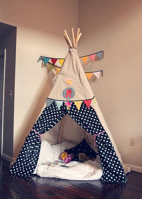 DIY teepee. #diy #ki