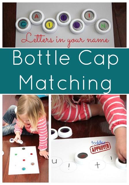Bottle Cap Letter Ma