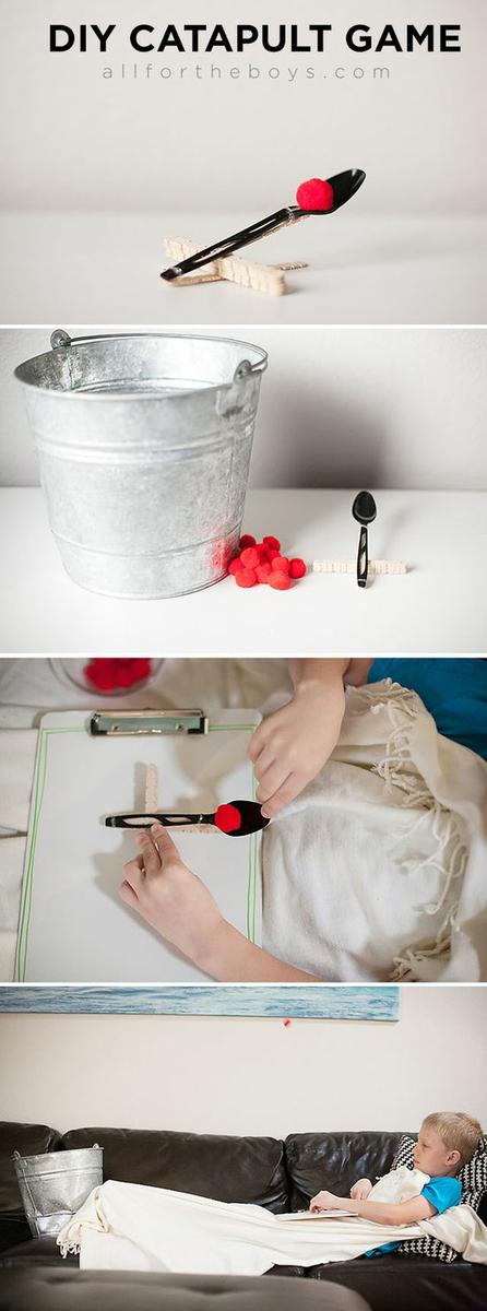 DIY Catapult Game