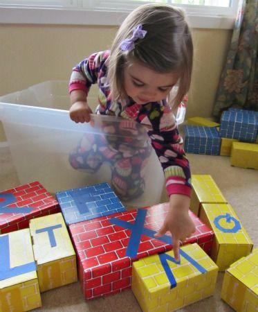 Build with letters;a