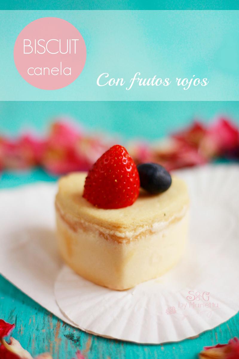 Biscuit de canela y frutos rojos BLOG