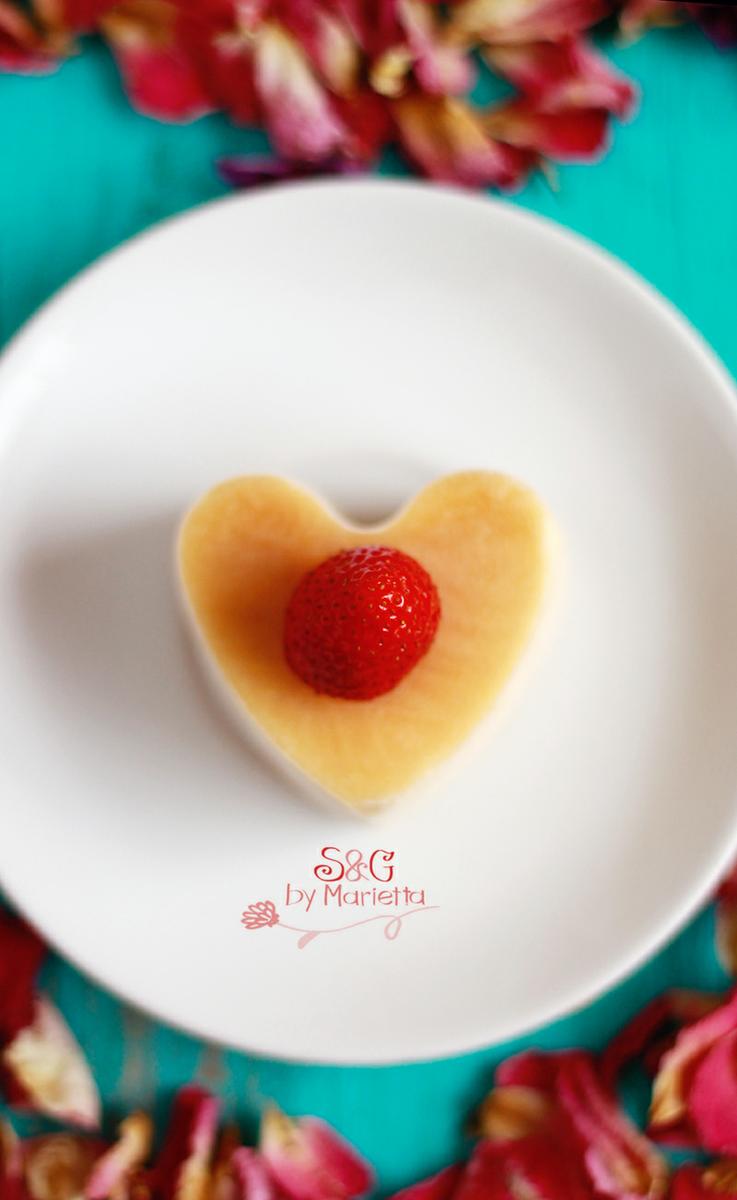 Biscuit corazón fresa rd