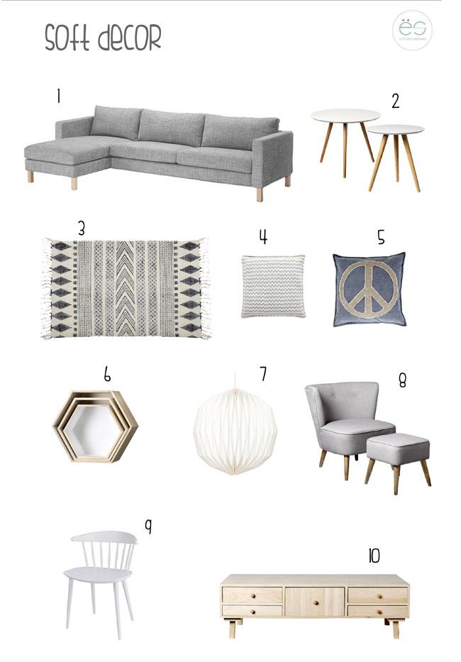 sillas blancas y madera