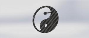 Colgante Fibra Carbono 