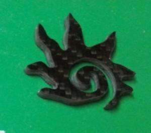 Colgante Fibra Carbono 