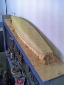 Velero RC Carbono Modelo espuma