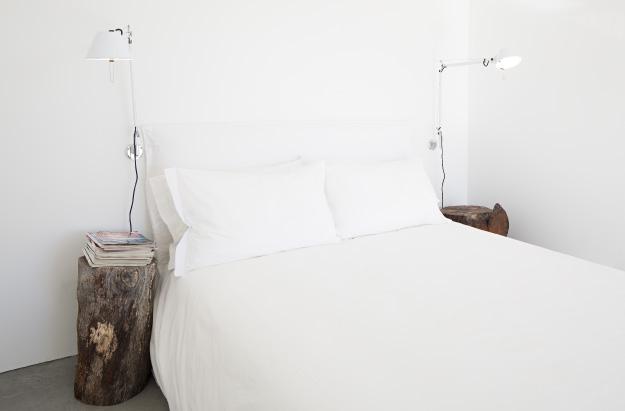 decoración de dormitorio en la playa