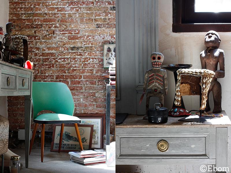 Un loft vintage en Barcelona con muchos detalles