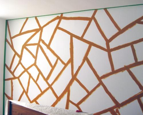 DIY. Rayas geométricas Paso 1