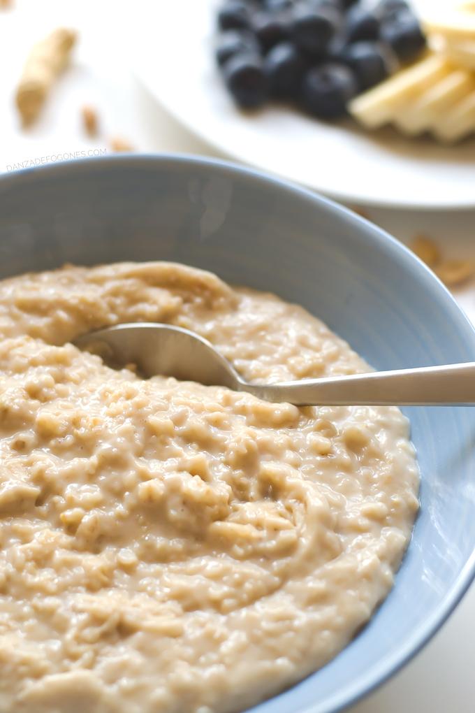 Gachas de avena en 15 minutos | danzadefogones.com