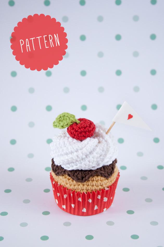 crochet cupcake pattern by ?I am a Mess?