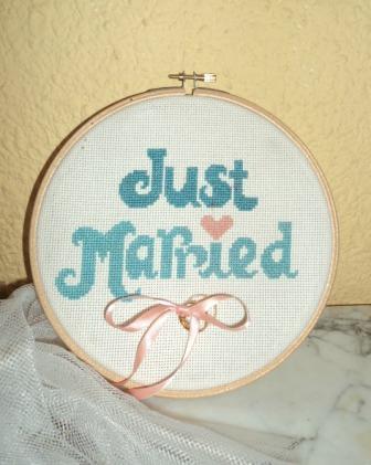 Bastidor bodas con detalle