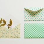 sobres packaging con papel childhood