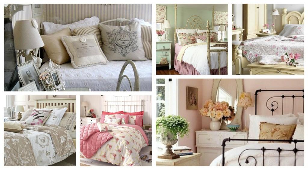 Muestra de dormitorios decorados con el estilo Shabby Chic