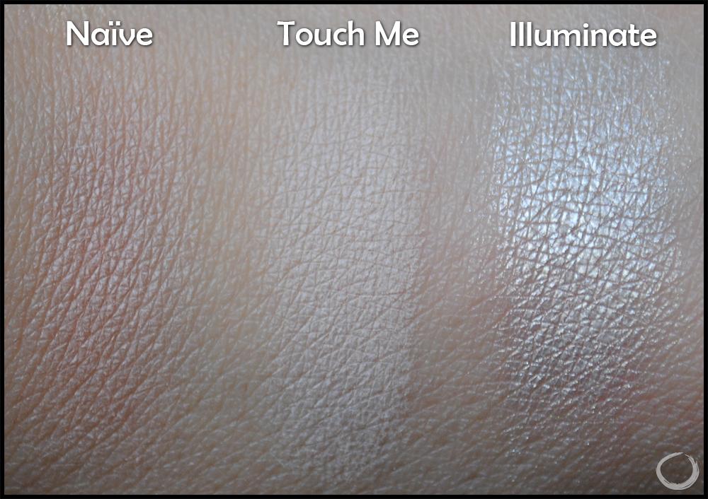 Swatches sombras Makeup Revolution