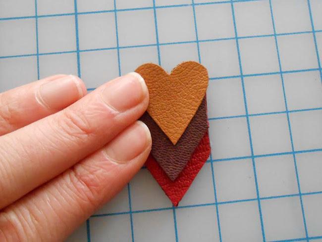 como hacer colgante corazon