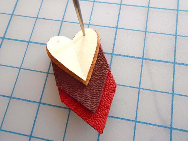 DIY colgante corazon