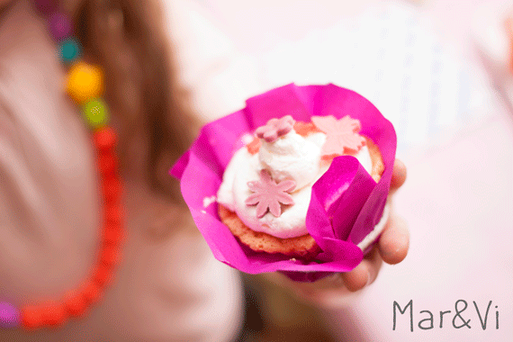 cupcakes decorados por los peques