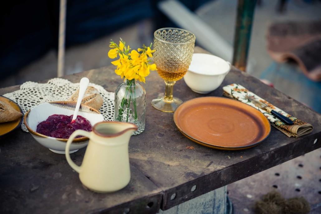 decoracion desayuno rustico