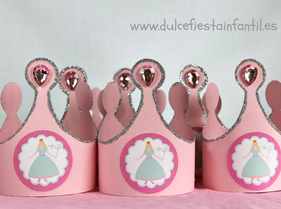 Corona para fiesta de princesas