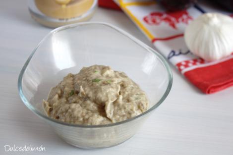 Baba ganuj - mutabal - puré de berenjena