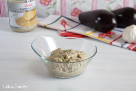 Baba ganuj - mutabal - puré de berenjena