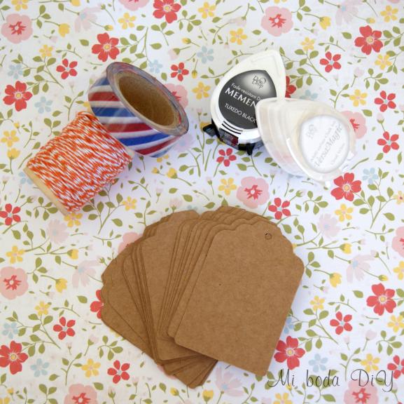 kit tarjetas de embarque Mi boda DiY